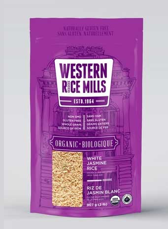 Western Rice Mills - Organic White Jasmine Rice, 907g