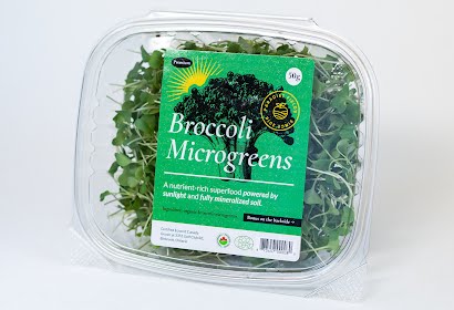 Paradise Fields - Organic Broccoli Microgreens, 50g