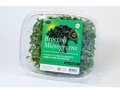 Paradise Fields - Organic Broccoli Microgreens, 50g
