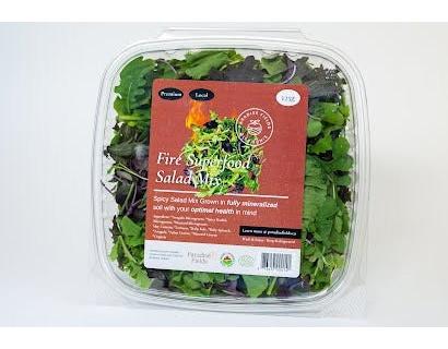 Paradise Fields - Organic Fire Superfood Salad Mix, 125g