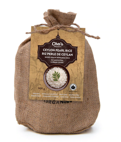 Cha's Organic - Organic Pearl Heirloom Rice, 900g