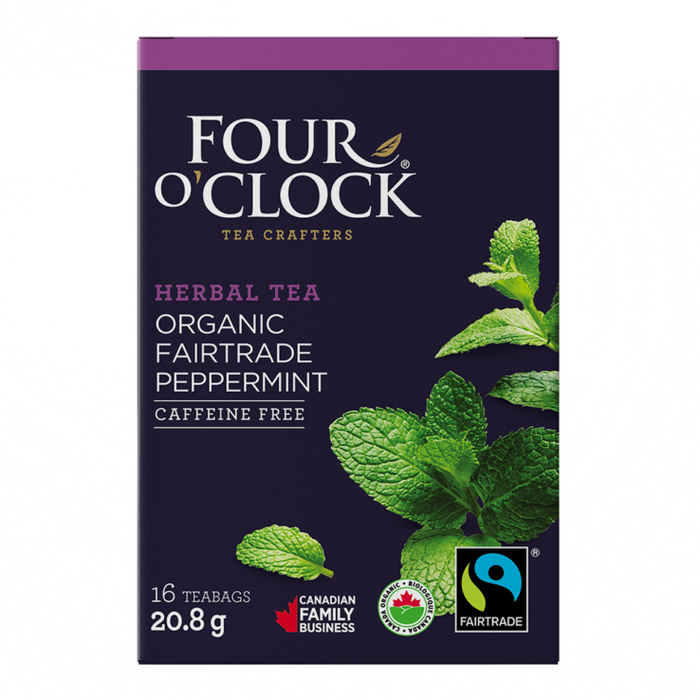 Four O'Clock - Herbal Tea, Peppermint, 16 bags