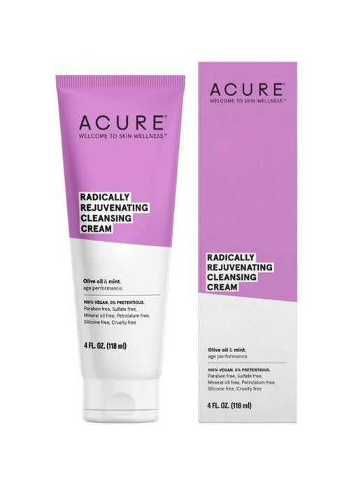 Acure - Radically Rejuvenating Cleansing Cream, 4oz