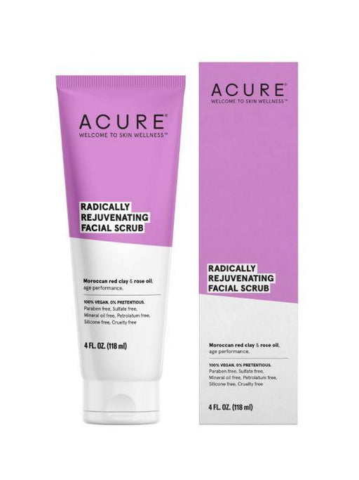 Acure - Radically Rejuvenating Facial Scrub, 4oz