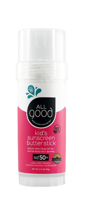 All Good SPF 50 Kids' Sunscreen Butter Stick, 57g