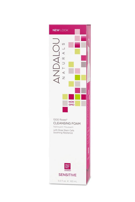 Andalou Naturals - 1000 Roses Cleansing Foam - 163ml