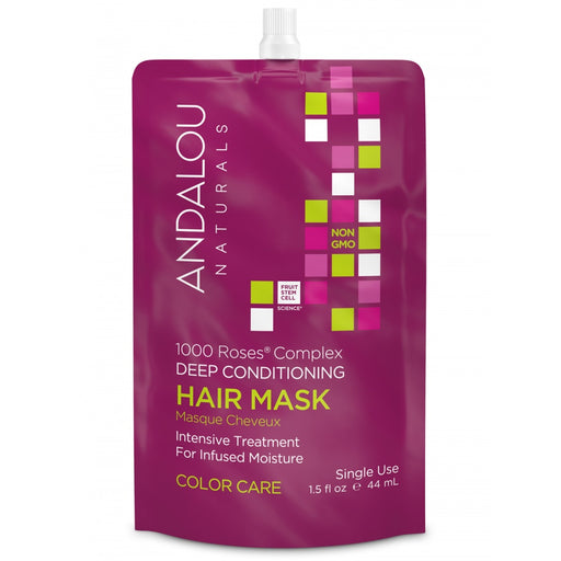 Andalou Naturals - 1000 Roses Complex Conditioner Hair Mask, 44ML