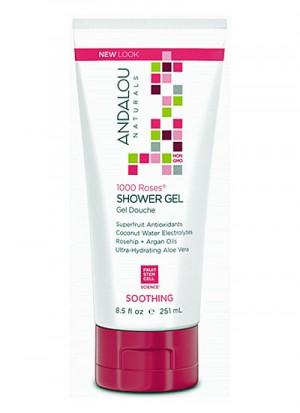 Andalou Naturals - 1000 Roses Shower Gel, 250ML
