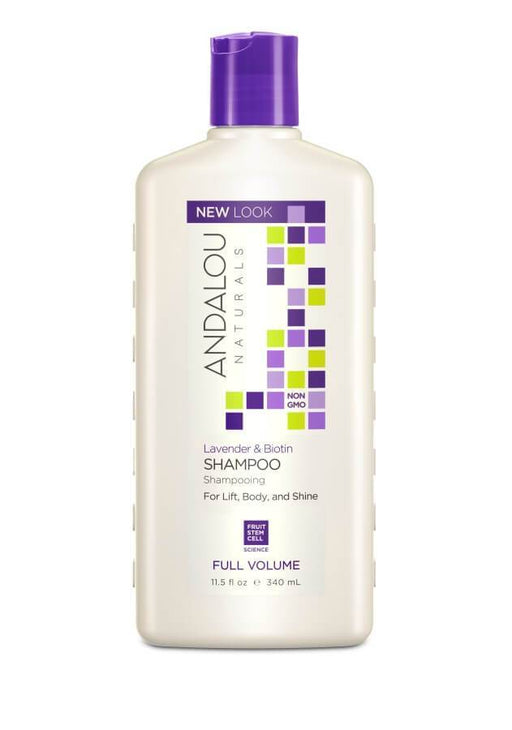 Andalou Naturals - Lavender Biotin Full Volume Shampoo, 340ml