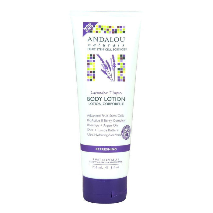 Andalou Naturals - Lavender Thyme Body Lotion, 236ml