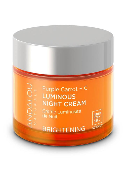 Andalou Naturals - Purple Carrot + C Luminous Night Cream, 50ml
