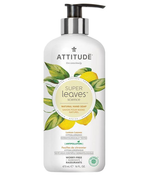 Attitude - Hand Soap (Lemon Leaves), 473mL