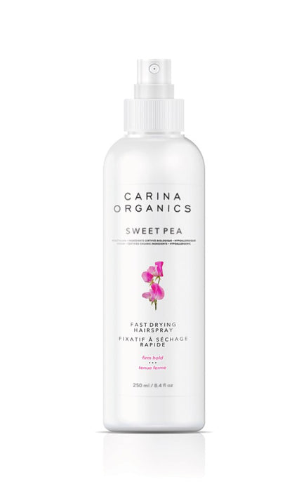 Carina Organics - Sweet Pea Fast Drying Hairspray, 250ml