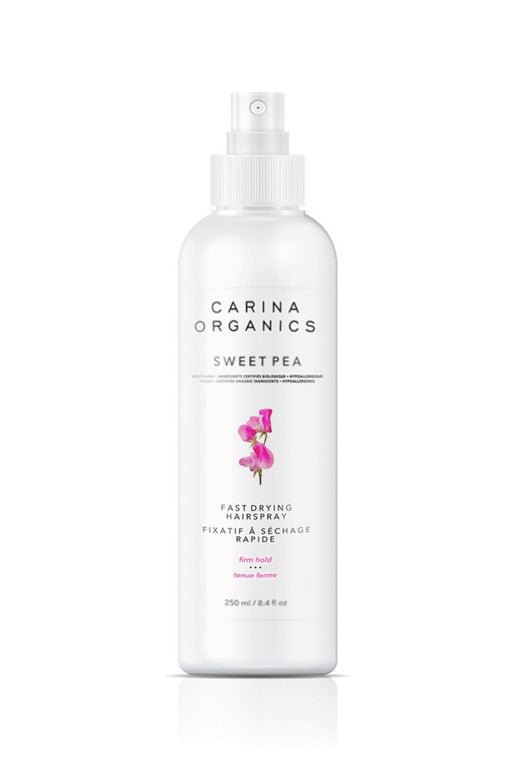Carina Organics - Sweet Pea Fast Drying Hairspray, 250ml