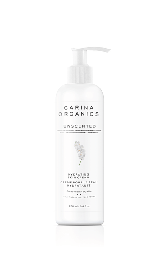 Carina Organics - Unscented Skin Cream, 250ml