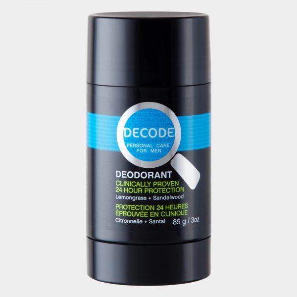 Decode - Deodorant, Lemongrass & Sandalwood, 85g