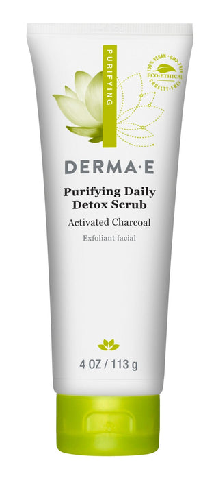 derma e - Purifying Daily Detox Scrub, 113g