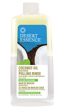 Desert Essence - Coconut Oil Pulling Rinse, 237ml