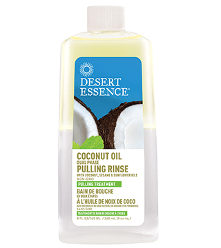 Desert Essence - Coconut Oil Pulling Rinse, 237ml