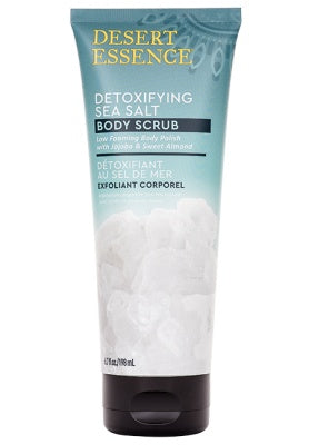 Desert Essence - Detoxifying Sea Salt Body Scrub, 6.7 fl oz