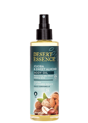 Desert Essence - Jojoba & Sweet Almond Body Oil Spray, 8.28 oz