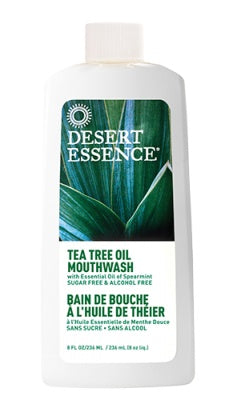 Desert Essence - Tea Tree Oil Mouthwash, 480mL