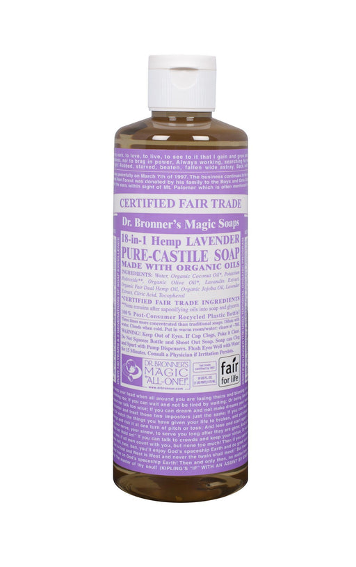 Dr. Bronner's - Organic Lavender Oil Castile Soap - 944ml