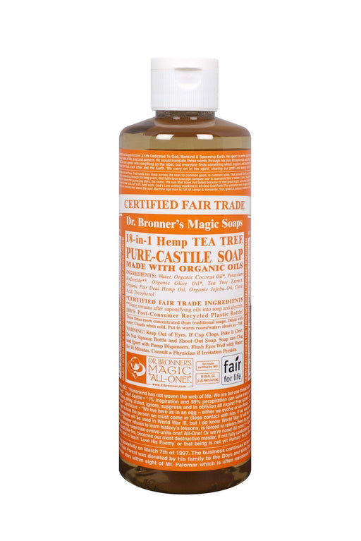 Dr. Bronner's - Organic Tea Tree Oil Castile Soap, 472ml