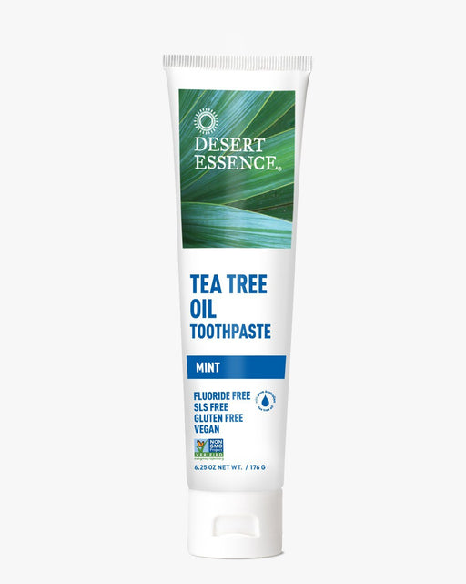 Desert Essence - Tea Tree Oil Toothpaste - Mint, 6.25oz
