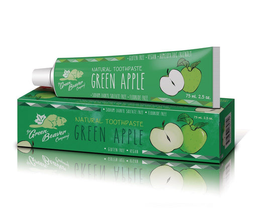 Green Beaver - Green Apple Toothpaste, 75 ml