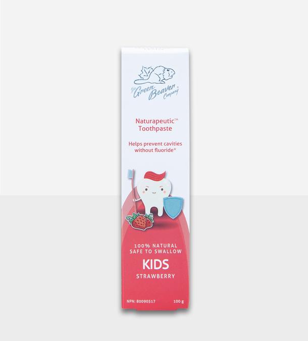 Green Beaver - Naturapeutic Kids Toothpaste - Strawberry, 100g