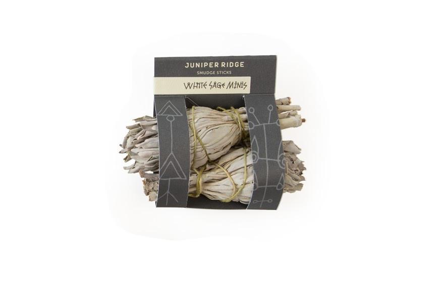 Juniper Ridge - Smudge Sticks - White Sage Minis, 2pk