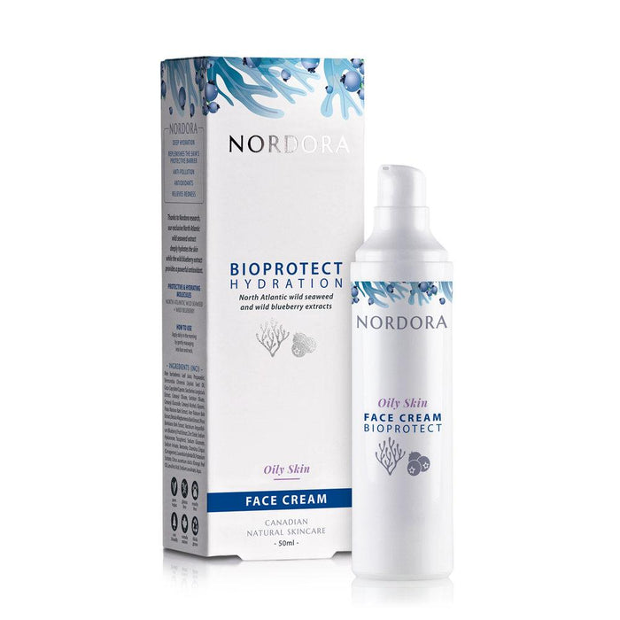 Nordora Bioprotect Hydration Cream, Oily Skin, 50mL