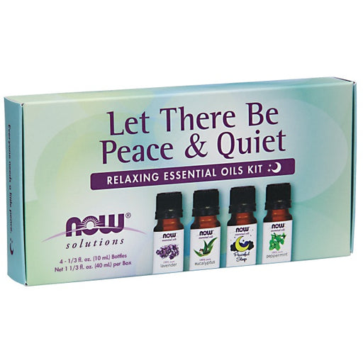 NOW - Essential Oil Kit, Peace & Quiet 4 pack