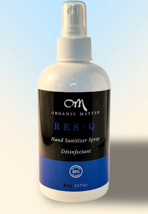 Organic Matter, Res-Q Hand Sanitizer Spray, 237ml