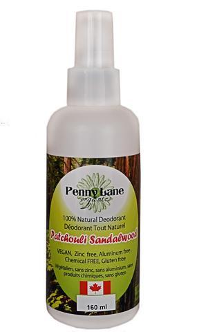 Penny Lane Organics - Spray Deodorant Patchouli Sand - 160mL