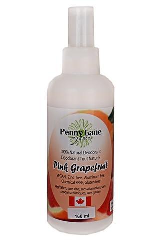 Penny Lane Organics - Spray Deodorant Pink Grapefruit - 160mL
