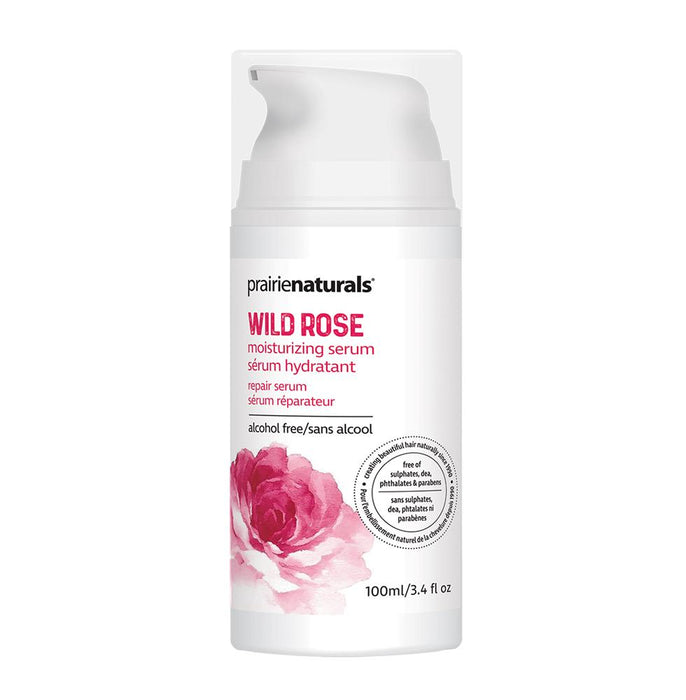 Prairie Naturals Wild Rose Moisturizing Serum, 100mL