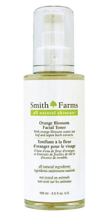 Smith Farms - Orange Blossom Facial Toner - 3.5oz