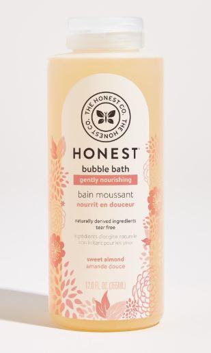 The Honest Co. - Bubble Bath, Gently Nourishing, Sweet Almond, 355ml