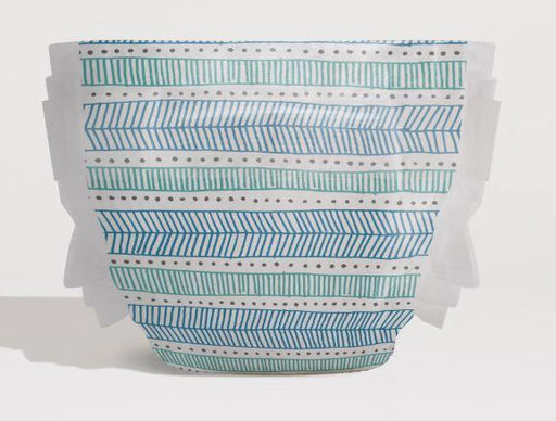 The Honest Co. - Diapers, Size 5, Teal Tribal, 25 count