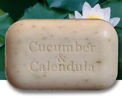 The Soap Works - Cucumber & Calendula Soap - 110g