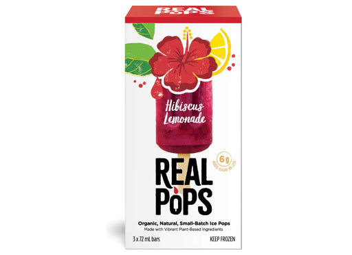 Real Pops - Hibiscus Lemonade, 3x72ml