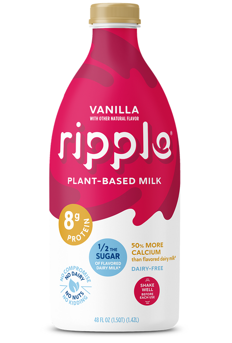 Ripple - Vanilla Plant-Based Milk, 1.42L