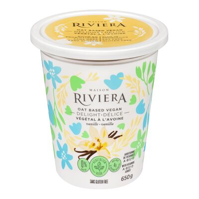 Riviera - Oat Based Vegan Delight Vanilla, 650g
