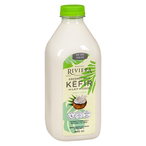 Riviera - Probiotic Plant-Based Kefir Plain, 946ml