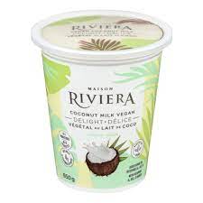 Riviera - Vegan Delight Plain Coconut Milk Yogurt, 650g