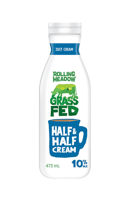 Rolling Meadow - Grass Fed 10% Half & Half Cream, 473ml
