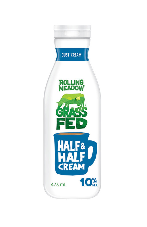 Rolling Meadow - Grass Fed 10% Half & Half Cream, 473ml