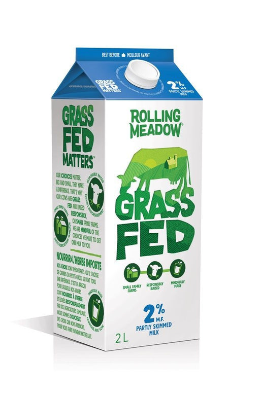 Rolling Meadow - Grass Fed 2% Milk, 2L